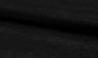 CRYSTAL ORGANZA Voile Fabric Material - BLACK